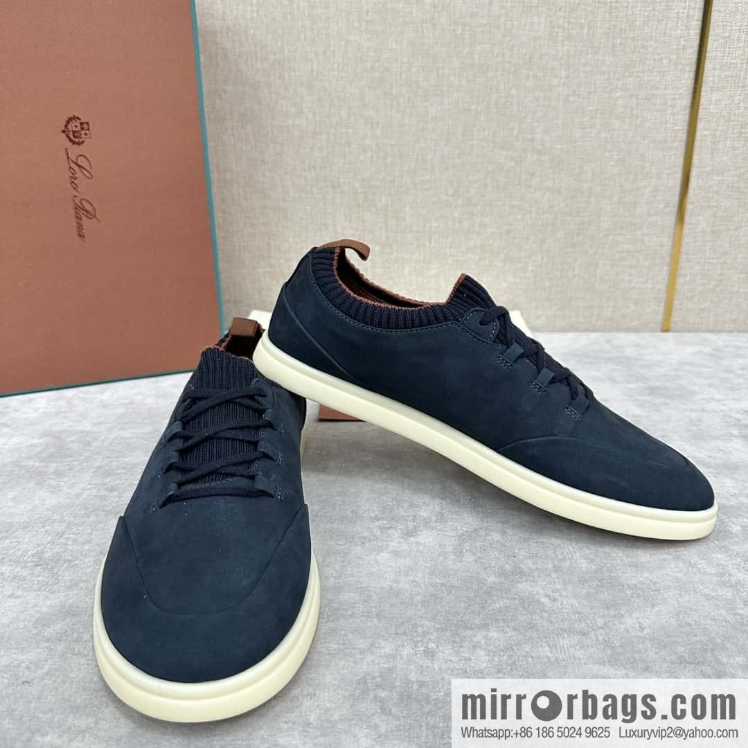💋💍LP Home New Loro Pian Soho Walk Men's Sneakers