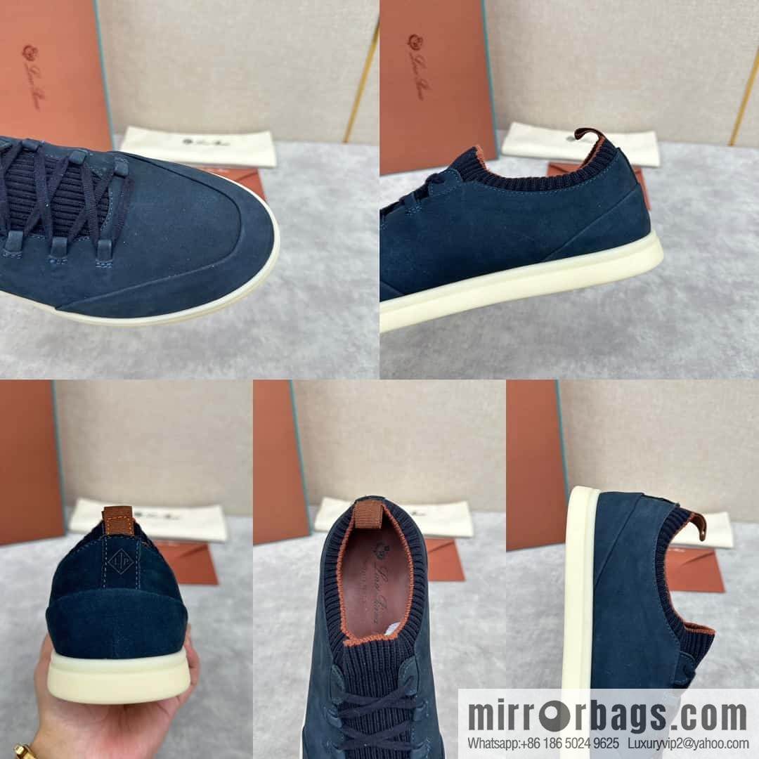 💋💍LP Home New Loro Pian Soho Walk Men's Sneakers