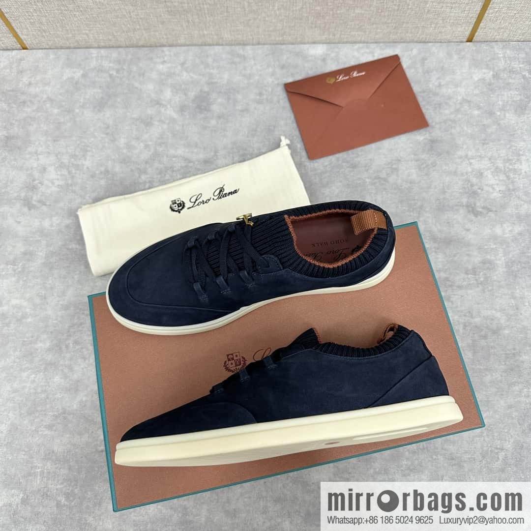 💋💍LP Home New Loro Pian Soho Walk Men's Sneakers