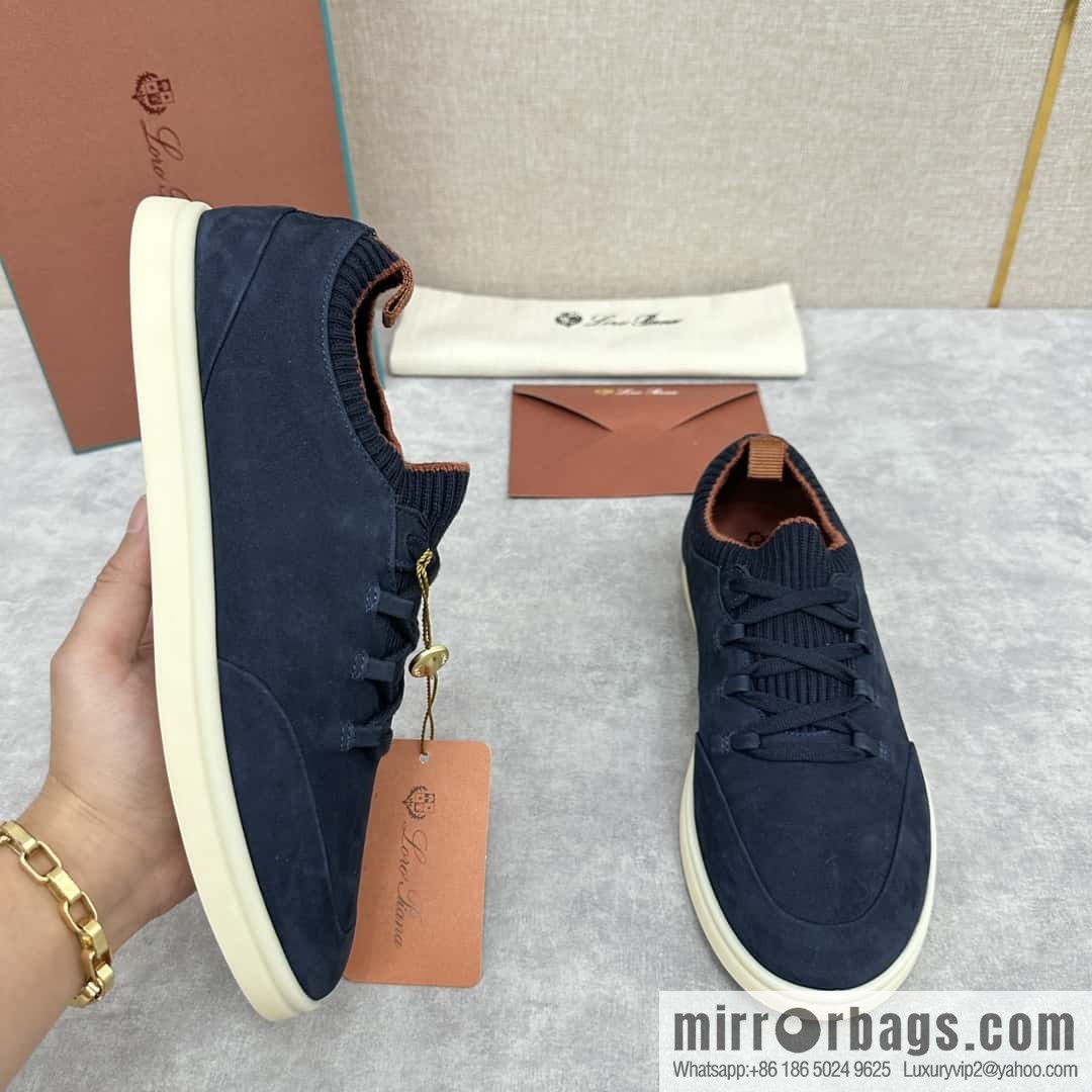 💋💍LP Home New Loro Pian Soho Walk Men's Sneakers