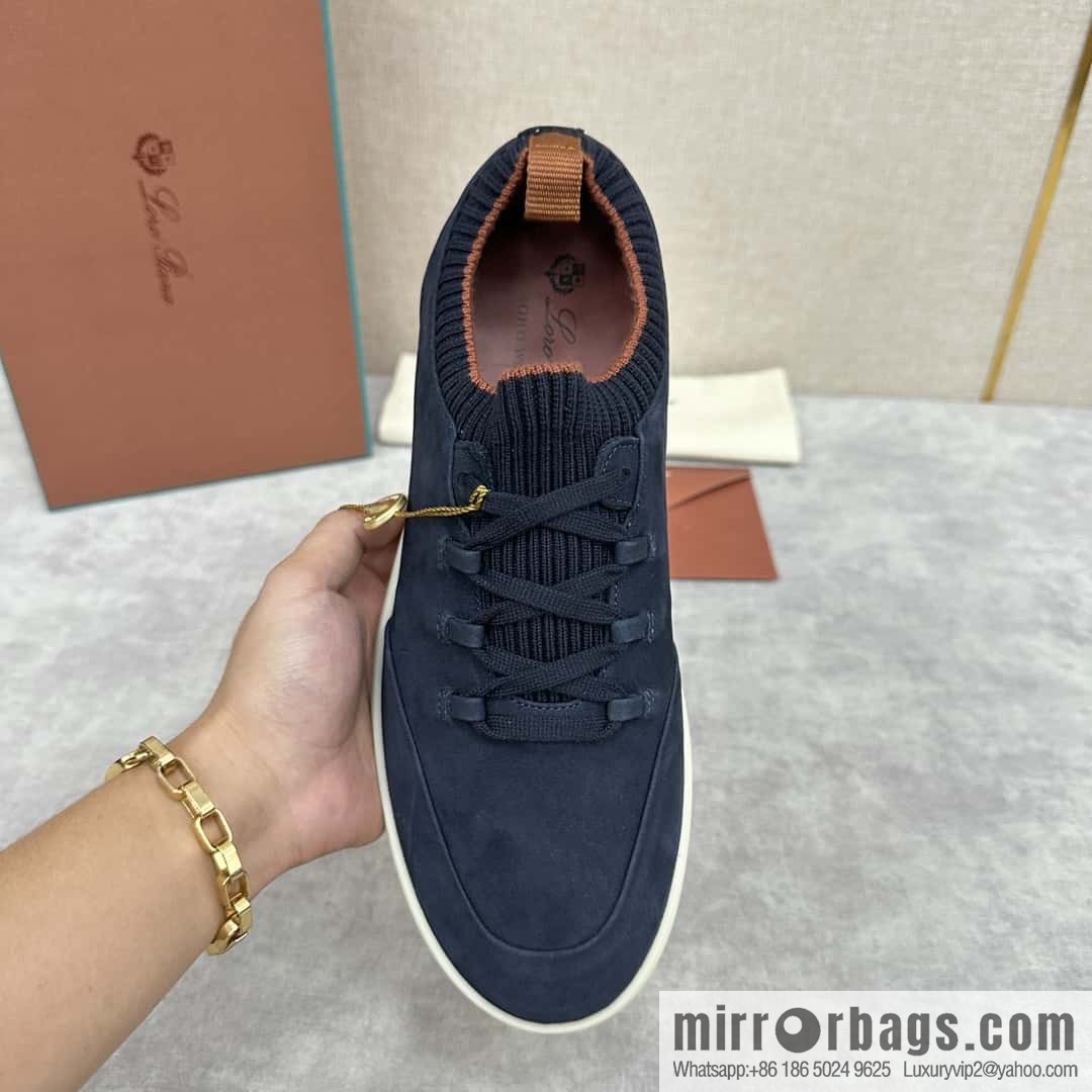 💋💍LP Home New Loro Pian Soho Walk Men's Sneakers