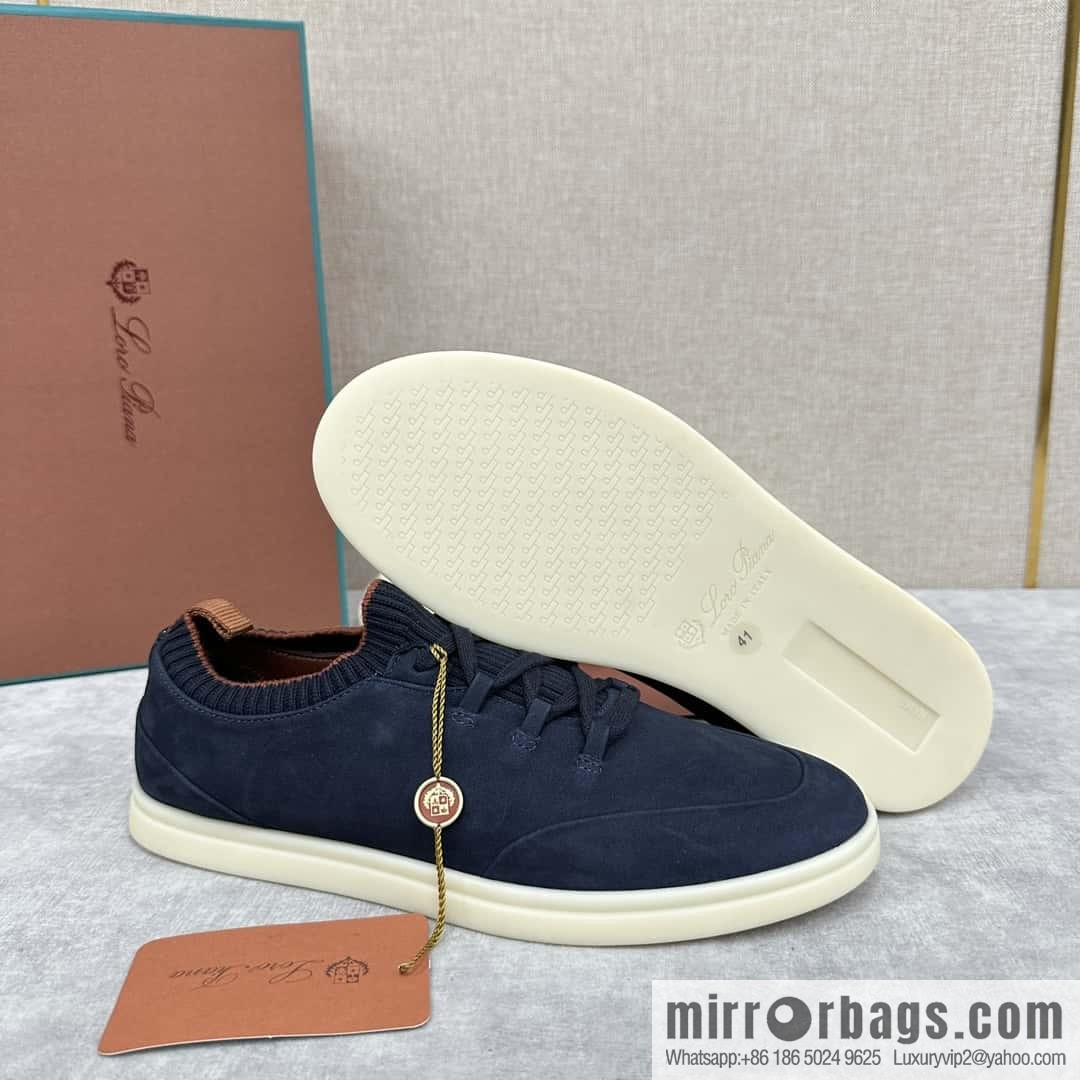 💋💍LP Home New Loro Pian Soho Walk Men's Sneakers