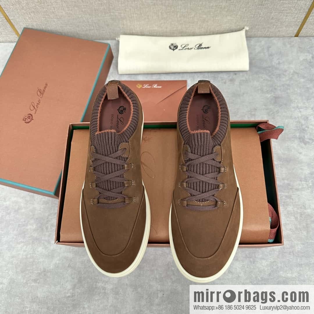 💋💍LP Home New Loro Pian Soho Walk Men's Sneakers