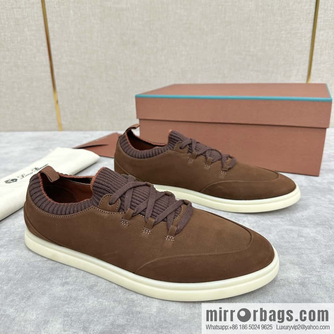 💋💍LP Home New Loro Pian Soho Walk Men's Sneakers