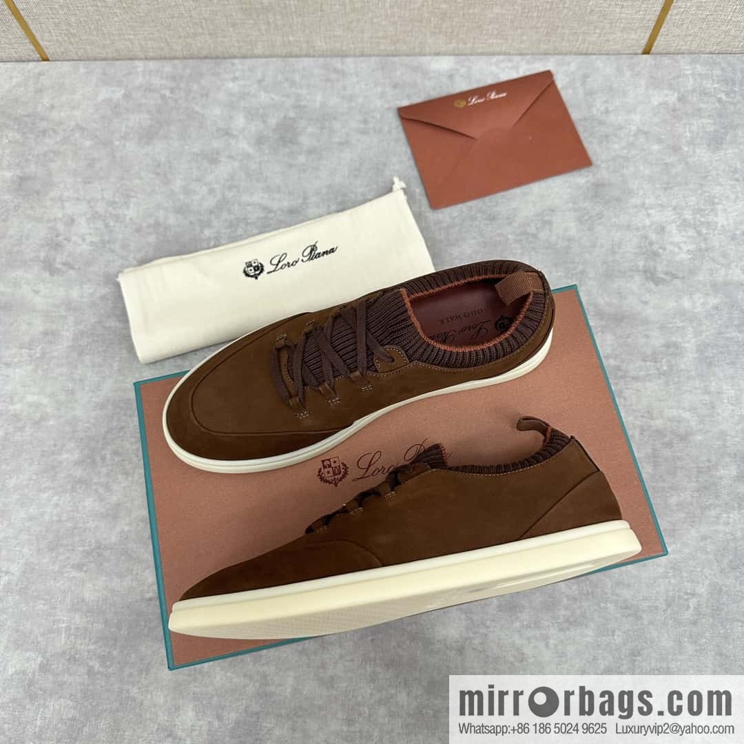 💋💍LP Home New Loro Pian Soho Walk Men's Sneakers