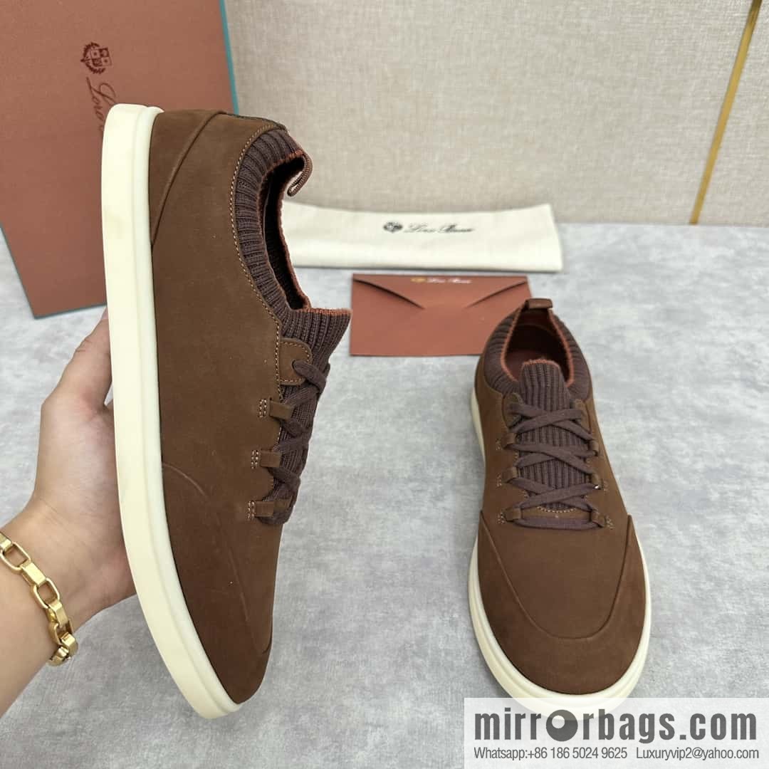 💋💍LP Home New Loro Pian Soho Walk Men's Sneakers