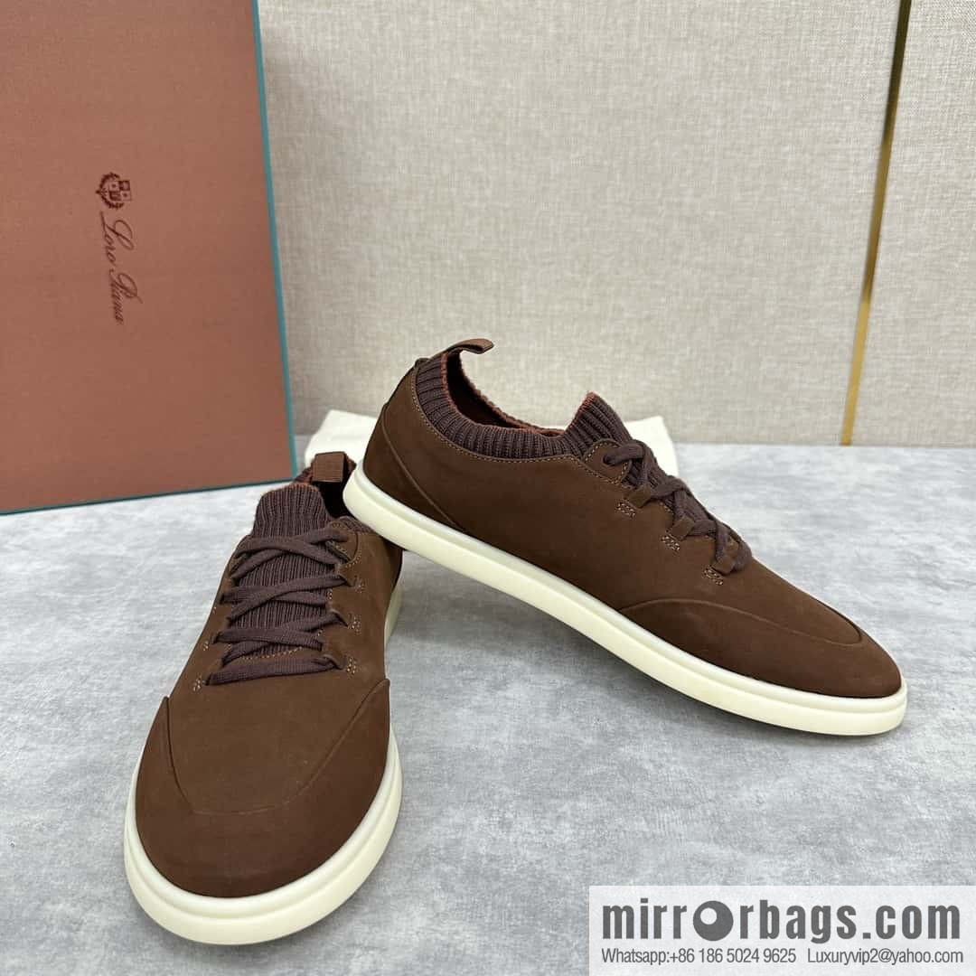 💋💍LP Home New Loro Pian Soho Walk Men's Sneakers