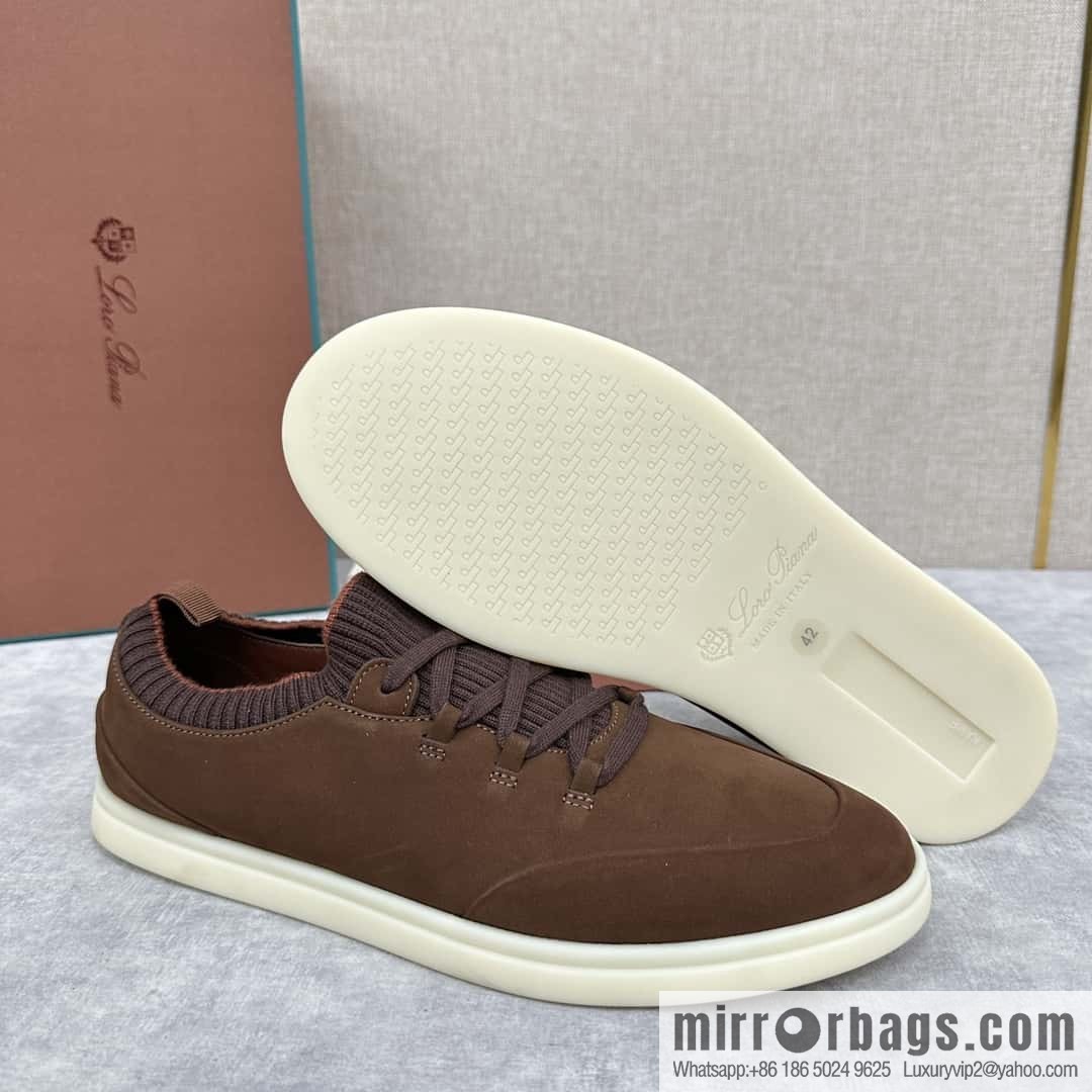 💋💍LP Home New Loro Pian Soho Walk Men's Sneakers