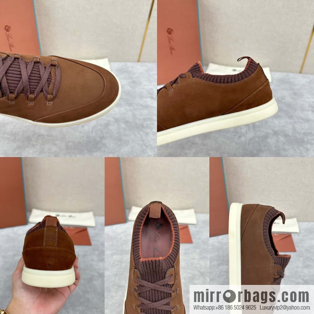 💋💍LP Home New Loro Pian Soho Walk Men's Sneakers