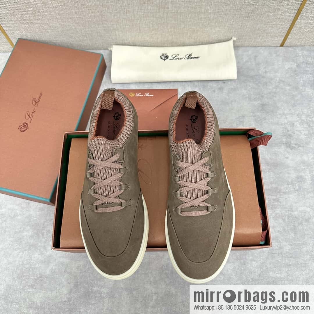 💋💍LP Home New Loro Pian Soho Walk Men's Sneakers