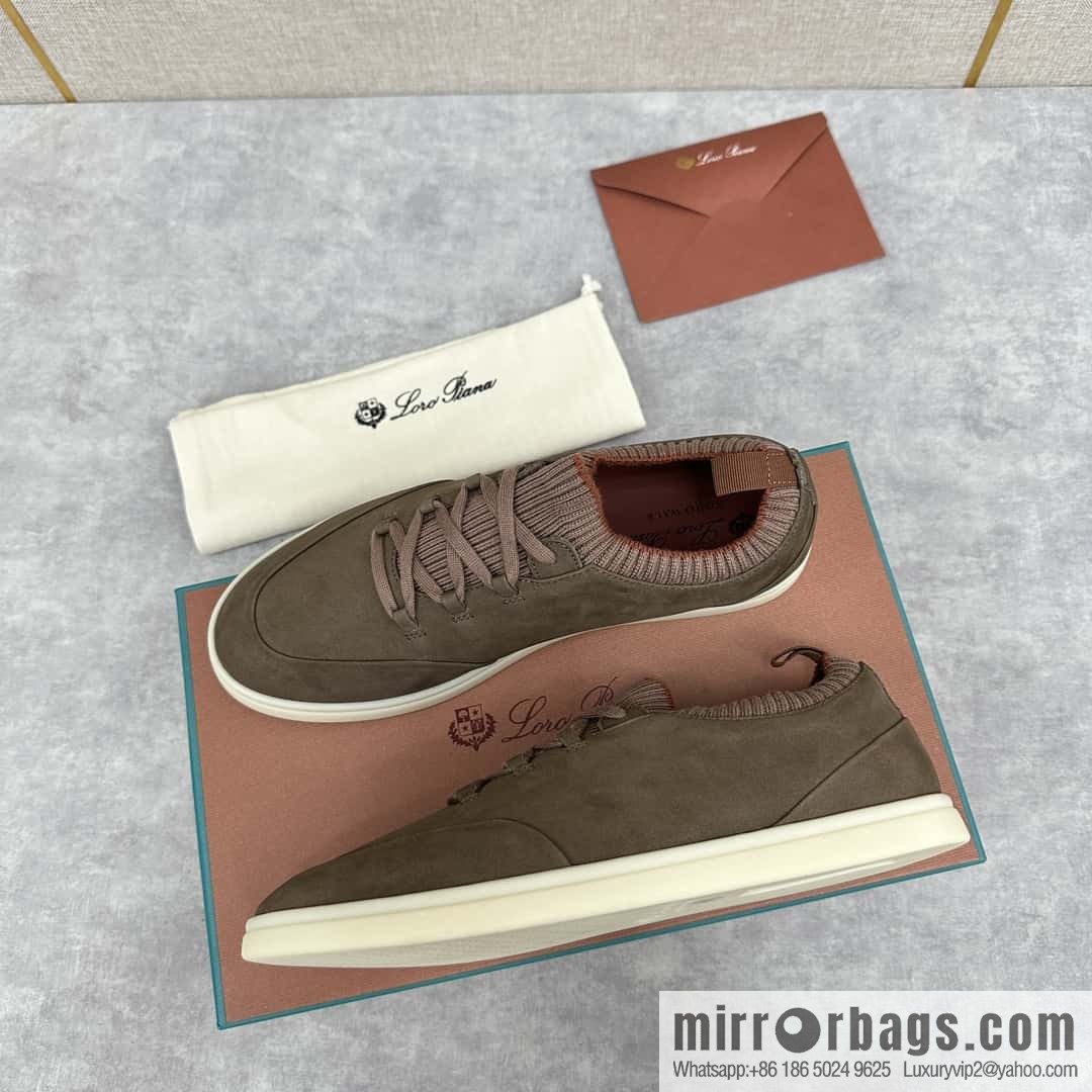 💋💍LP Home New Loro Pian Soho Walk Men's Sneakers