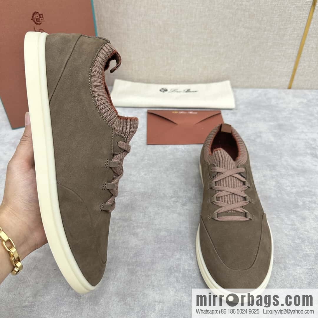 💋💍LP Home New Loro Pian Soho Walk Men's Sneakers