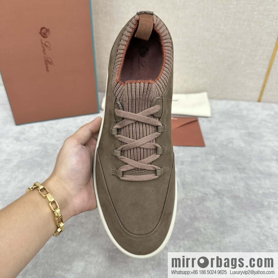 💋💍LP Home New Loro Pian Soho Walk Men's Sneakers
