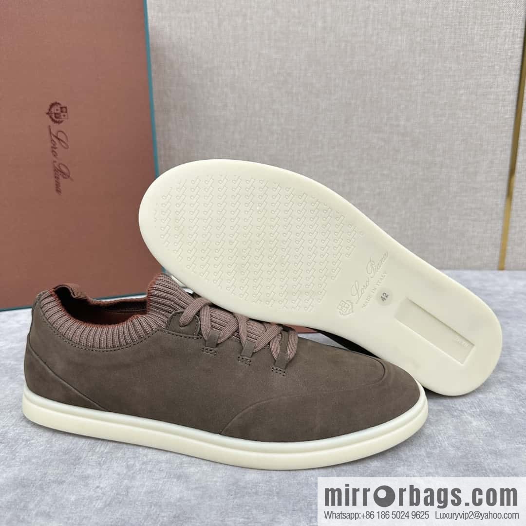 💋💍LP Home New Loro Pian Soho Walk Men's Sneakers