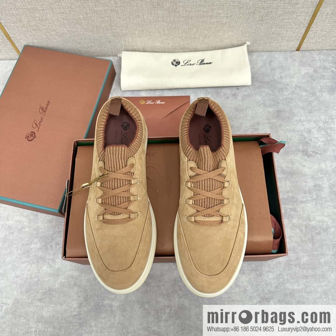 💋💍LP Home New Loro Pian Soho Walk Men's Sneakers