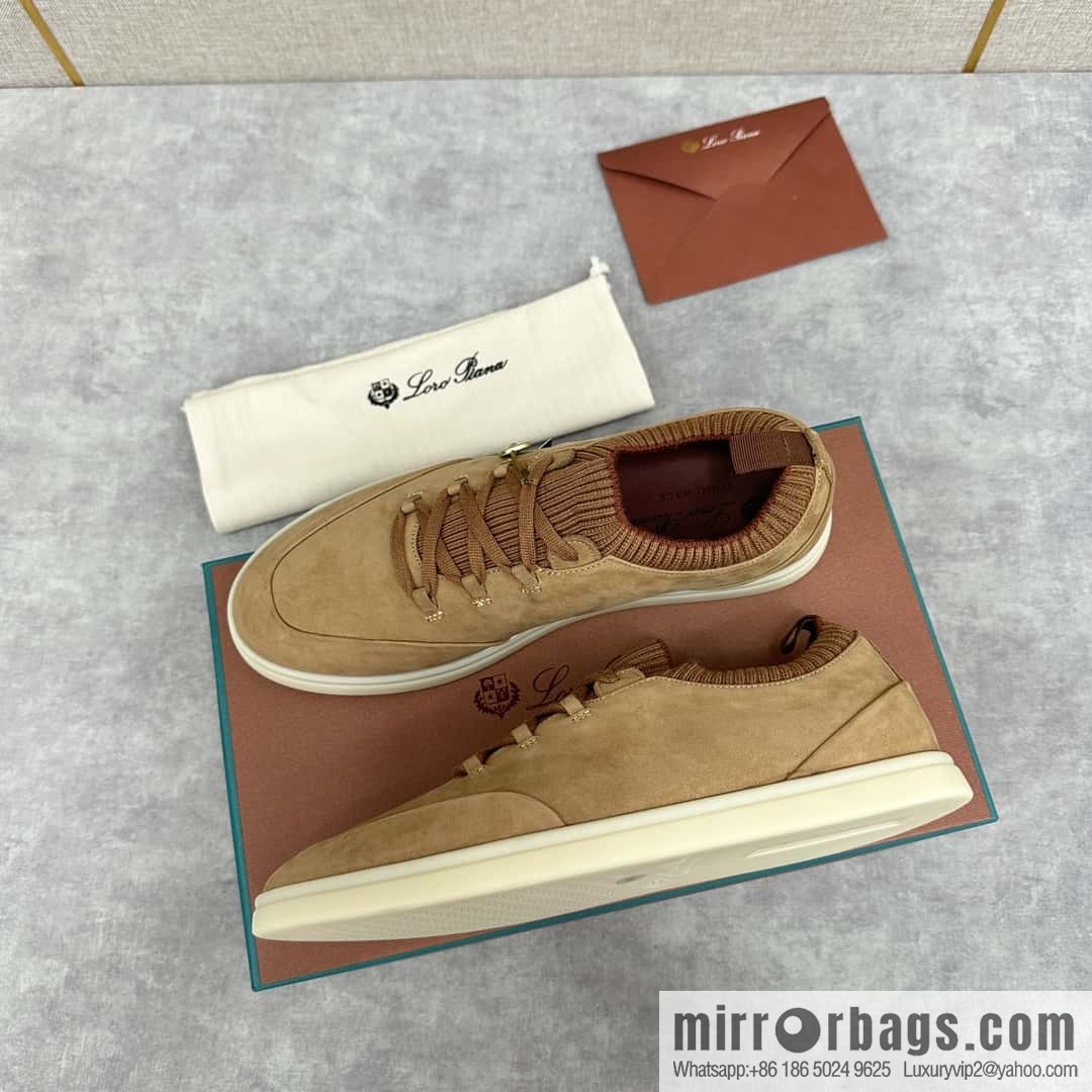 💋💍LP Home New Loro Pian Soho Walk Men's Sneakers