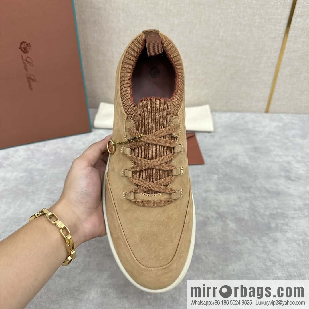 💋💍LP Home New Loro Pian Soho Walk Men's Sneakers