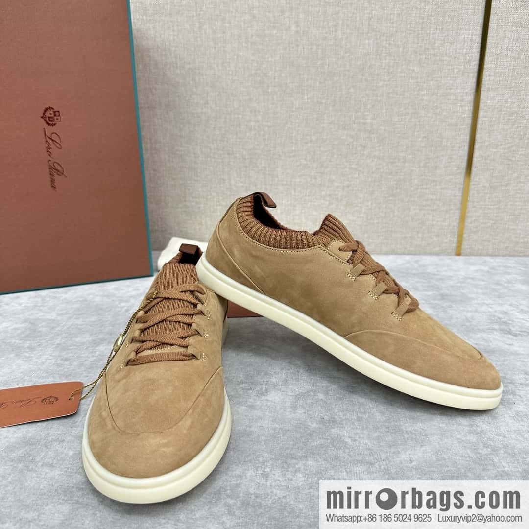 💋💍LP Home New Loro Pian Soho Walk Men's Sneakers