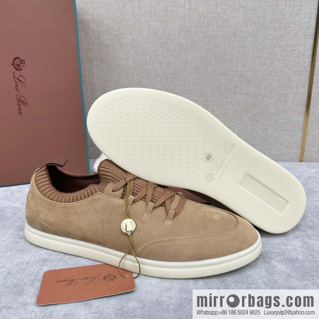 💋💍LP Home New Loro Pian Soho Walk Men's Sneakers