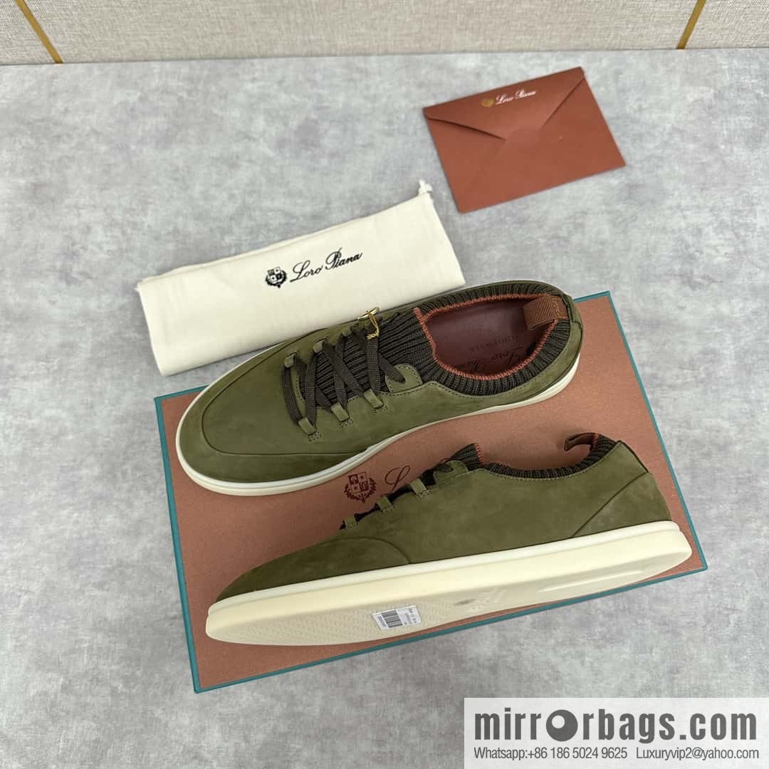 💋💍LP Home New Loro Pian Soho Walk Men's Sneakers
