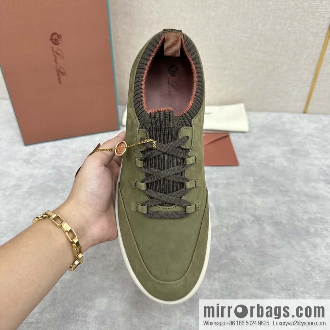 💋💍LP Home New Loro Pian Soho Walk Men's Sneakers