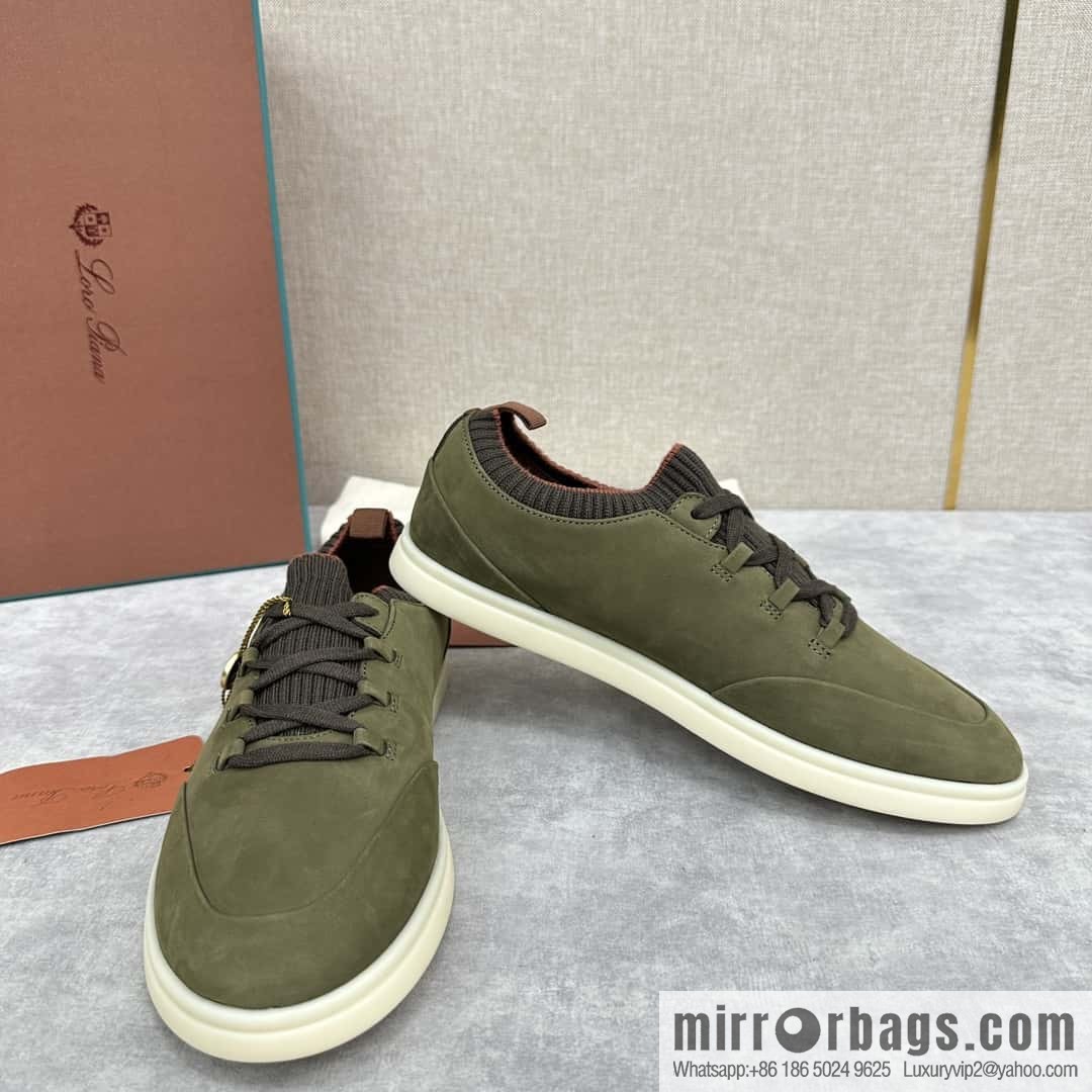 💋💍LP Home New Loro Pian Soho Walk Men's Sneakers
