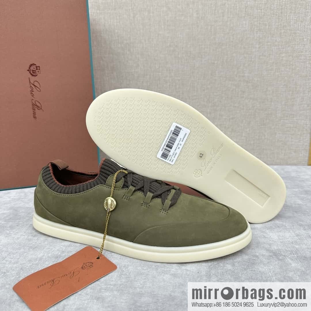 💋💍LP Home New Loro Pian Soho Walk Men's Sneakers