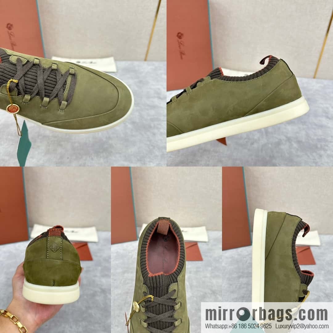 💋💍LP Home New Loro Pian Soho Walk Men's Sneakers