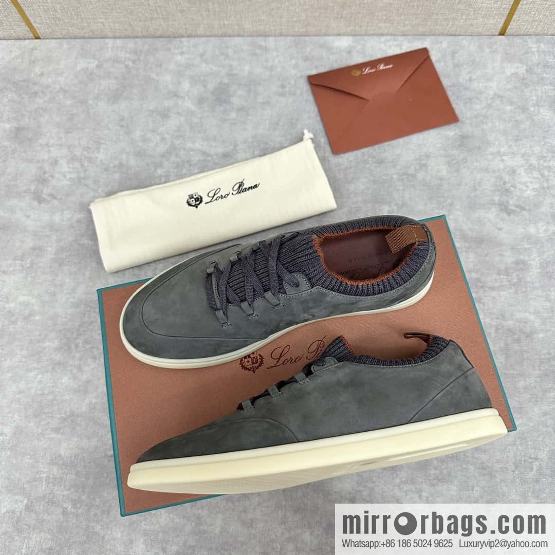 💋💍LP Home New Loro Pian Soho Walk Men's Sneakers