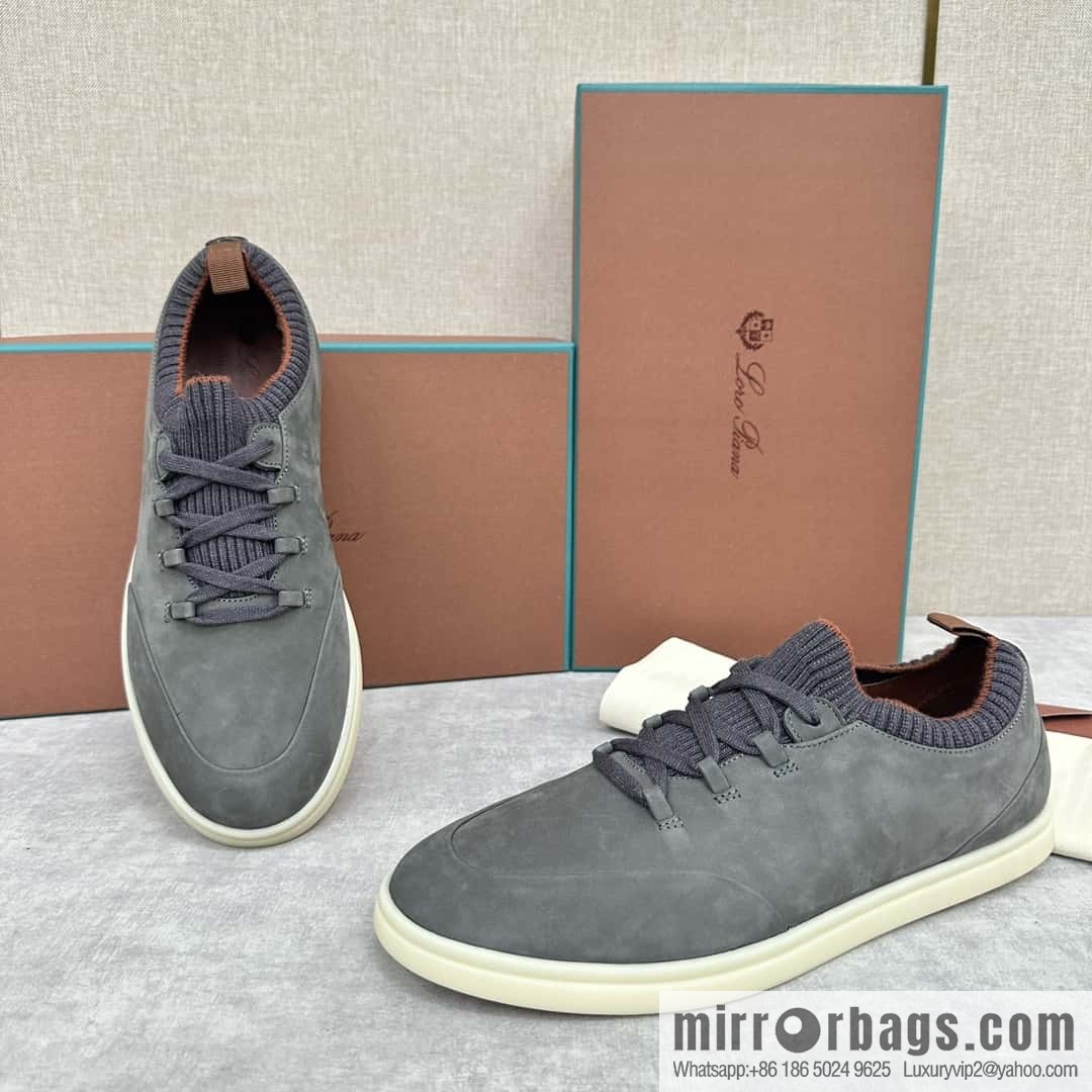 💋💍LP Home New Loro Pian Soho Walk Men's Sneakers