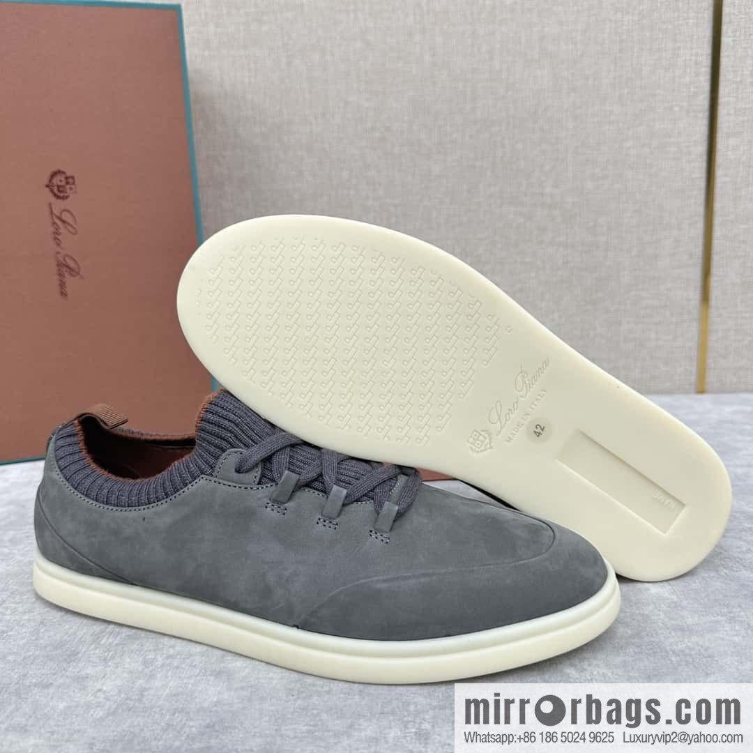 💋💍LP Home New Loro Pian Soho Walk Men's Sneakers