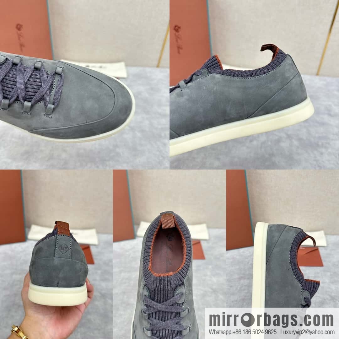 💋💍LP Home New Loro Pian Soho Walk Men's Sneakers