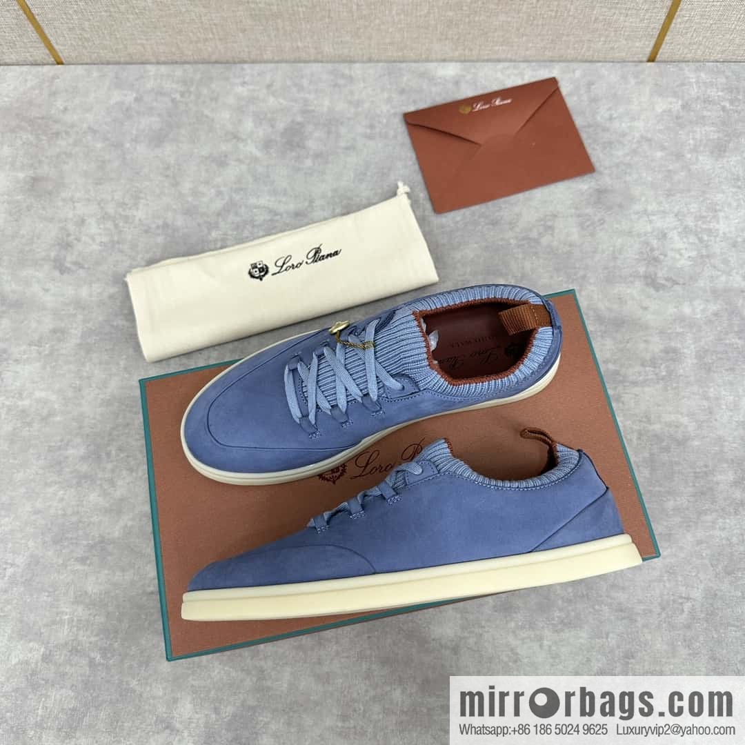💋💍LP Home New Loro Pian Soho Walk Men's Sneakers