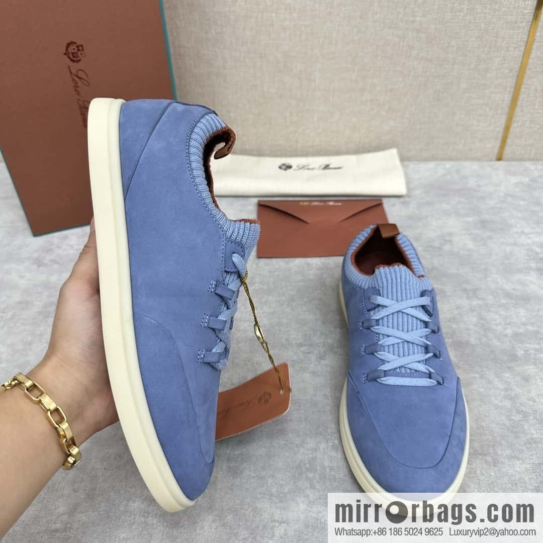 💋💍LP Home New Loro Pian Soho Walk Men's Sneakers