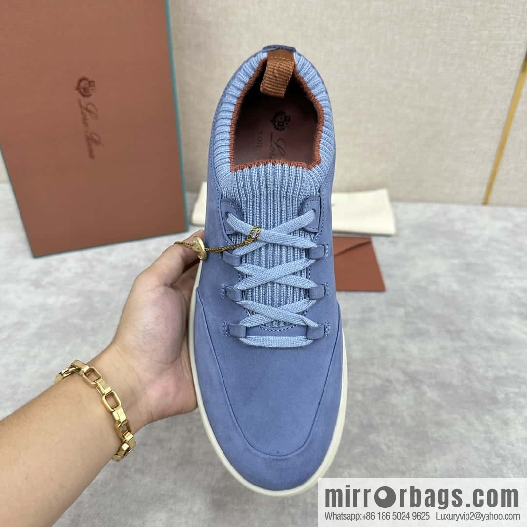 💋💍LP Home New Loro Pian Soho Walk Men's Sneakers