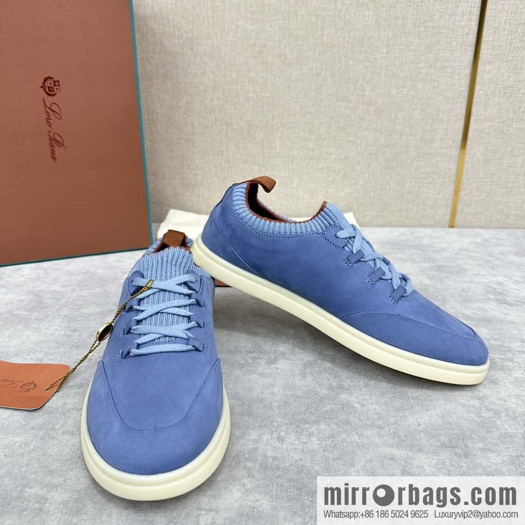 💋💍LP Home New Loro Pian Soho Walk Men's Sneakers