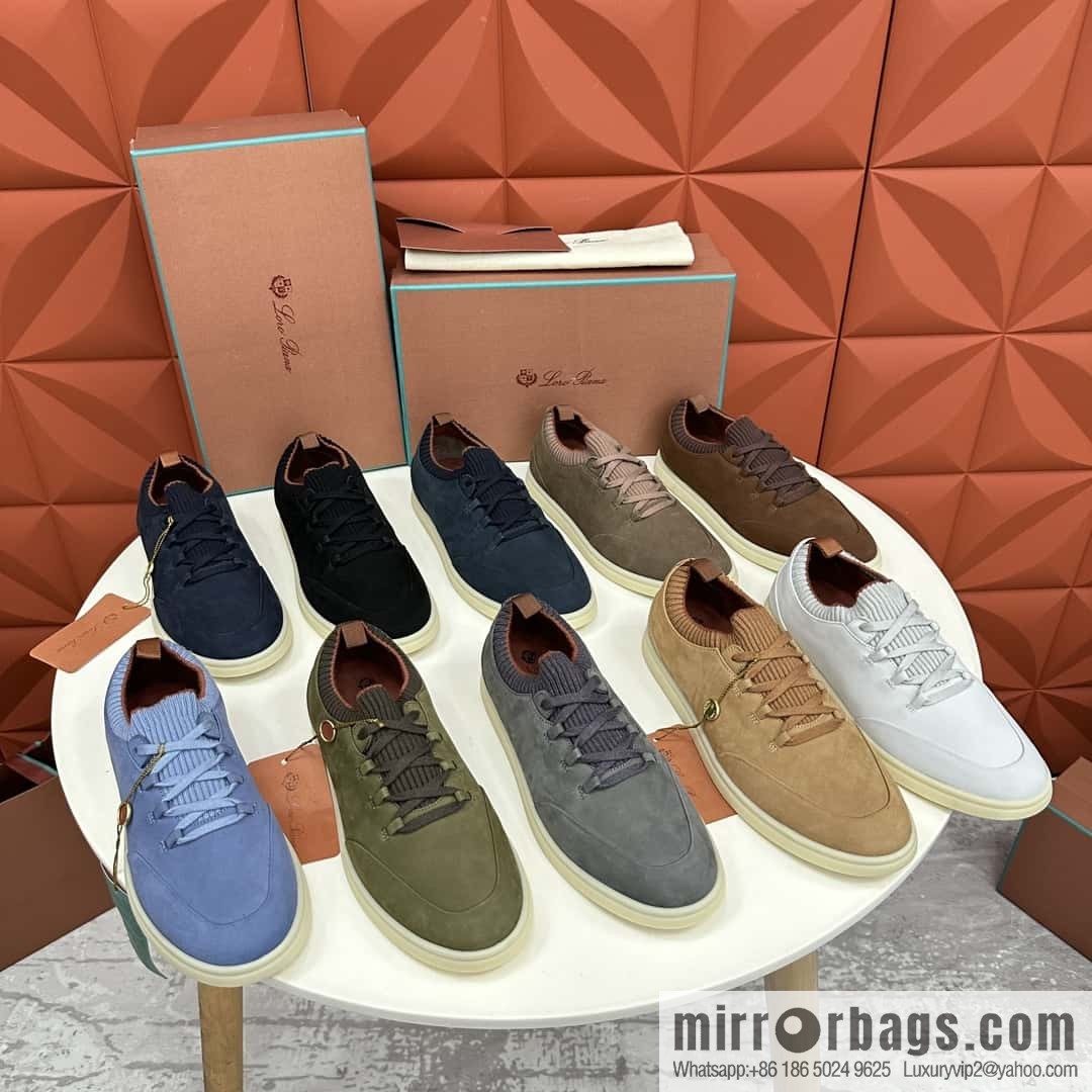 💋💍LP Home New Loro Pian Soho Walk Men's Sneakers