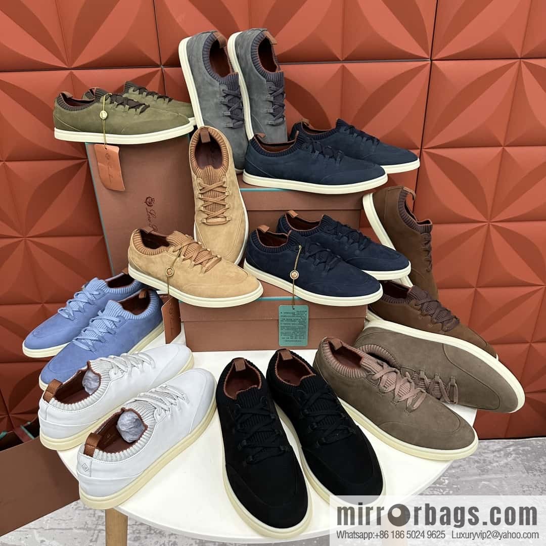 💋💍LP Home New Loro Pian Soho Walk Men's Sneakers