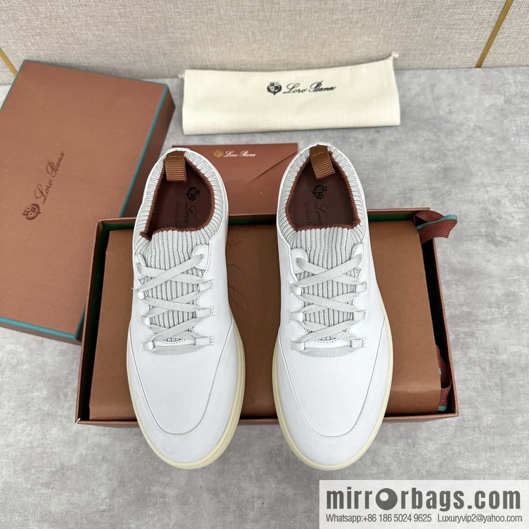 💋💍LP Home New Loro Pian Soho Walk Men's Sneakers