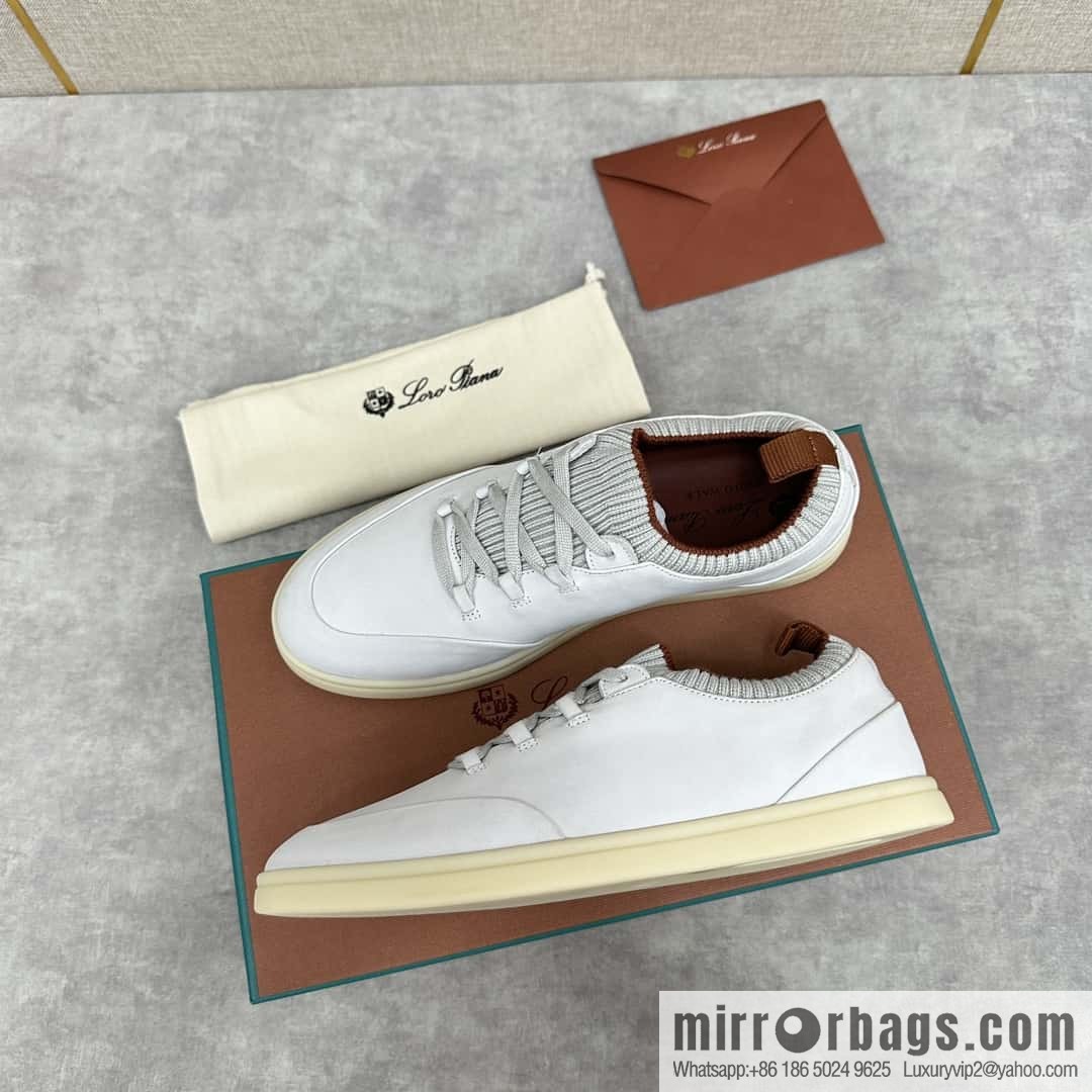 💋💍LP Home New Loro Pian Soho Walk Men's Sneakers