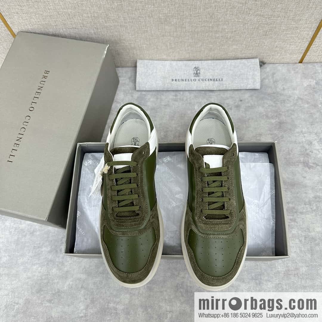 ππBC new products, casual board shoes, the first π Brunel * o Cucinell * splicing contrasting low-top sneakers