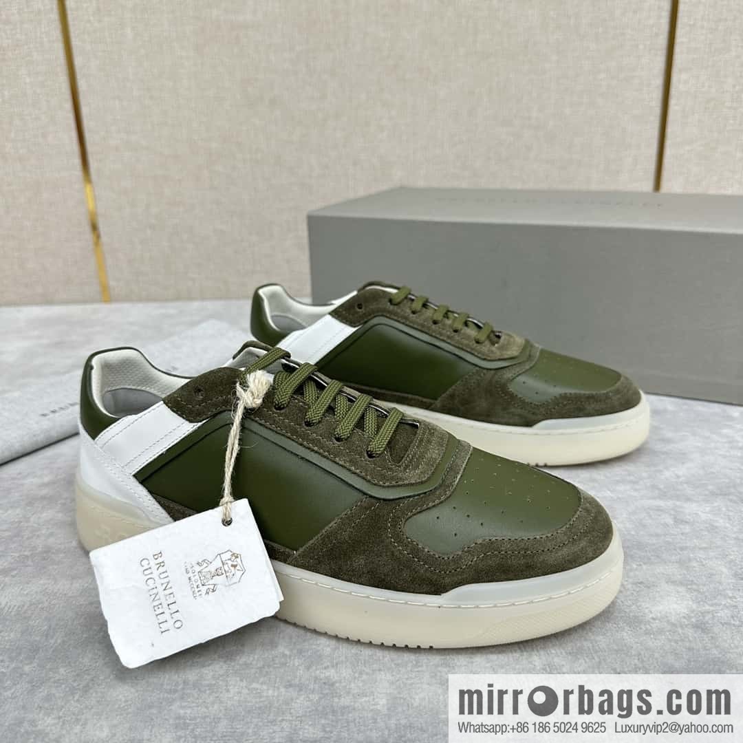 ππBC new products, casual board shoes, the first π Brunel * o Cucinell * splicing contrasting low-top sneakers