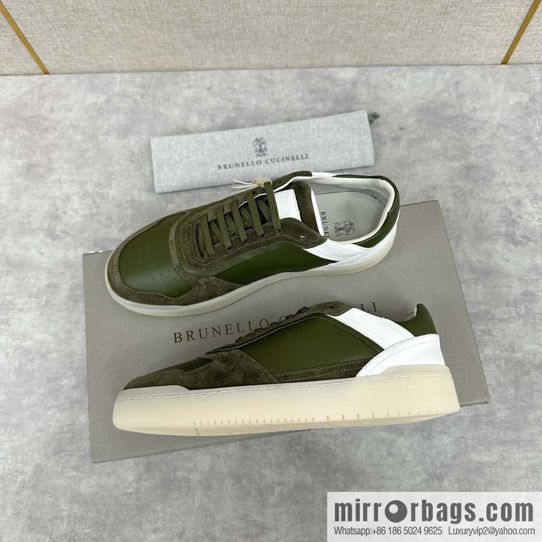 ππBC new products, casual board shoes, the first π Brunel * o Cucinell * splicing contrasting low-top sneakers