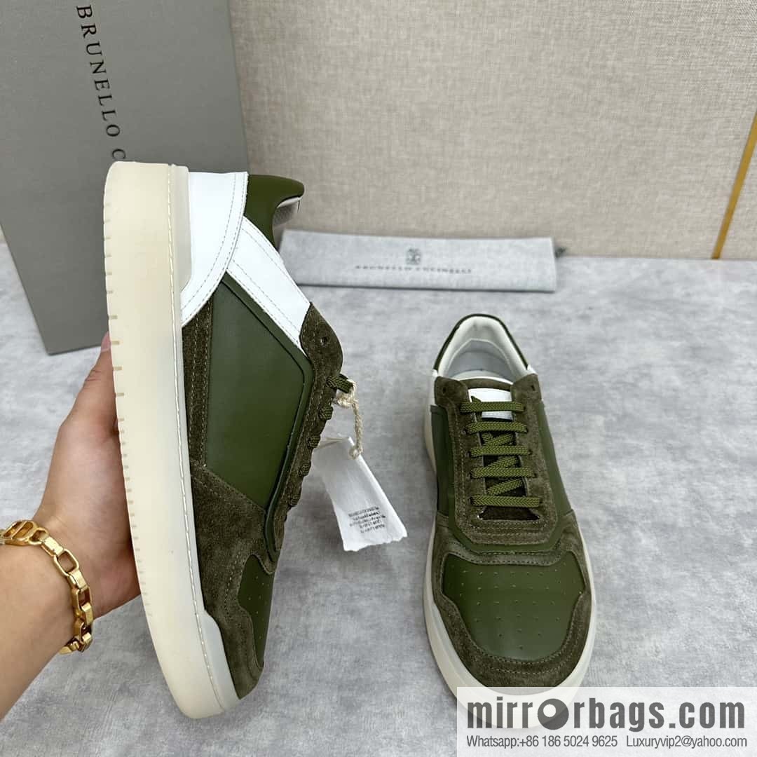 ππBC new products, casual board shoes, the first π Brunel * o Cucinell * splicing contrasting low-top sneakers