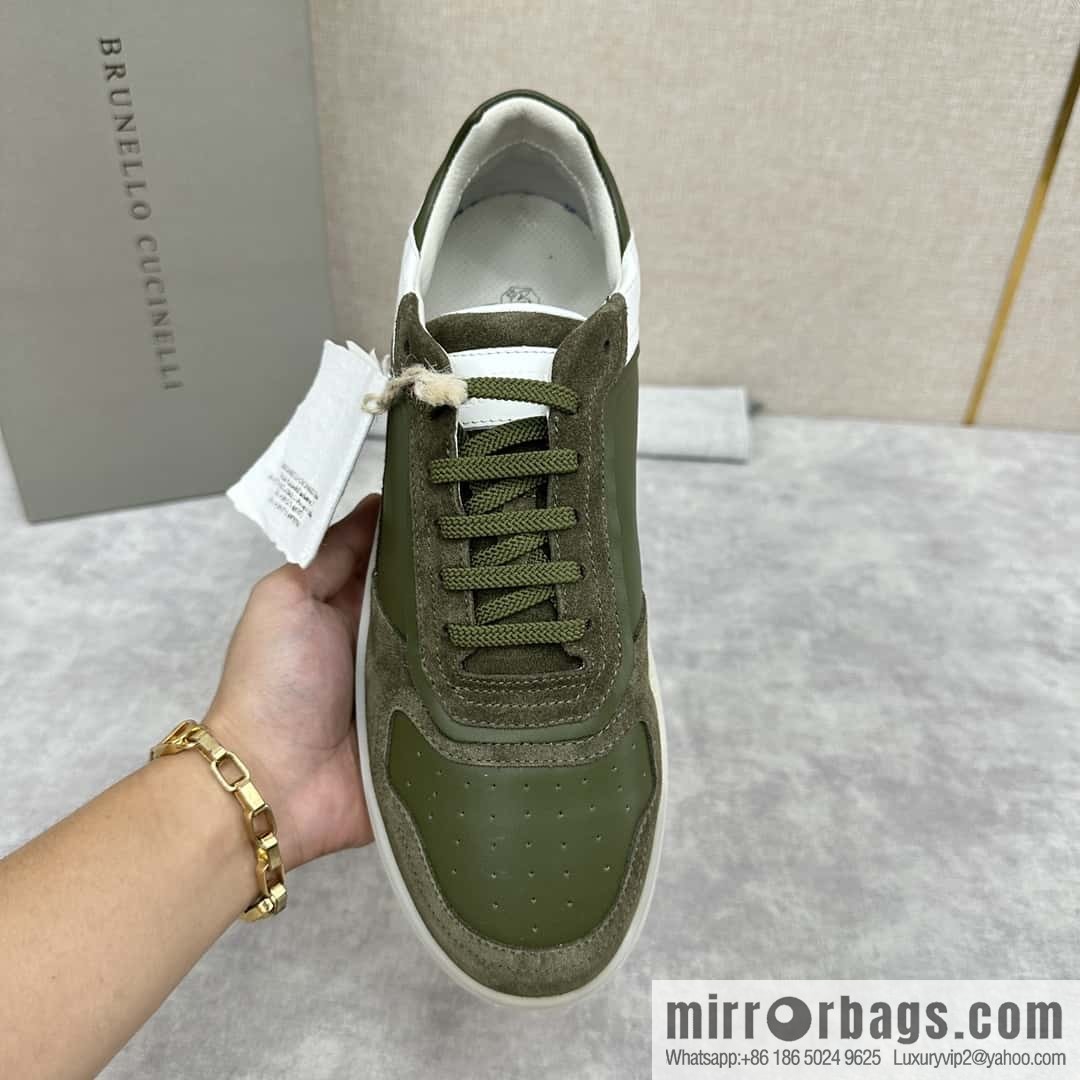 ππBC new products, casual board shoes, the first π Brunel * o Cucinell * splicing contrasting low-top sneakers