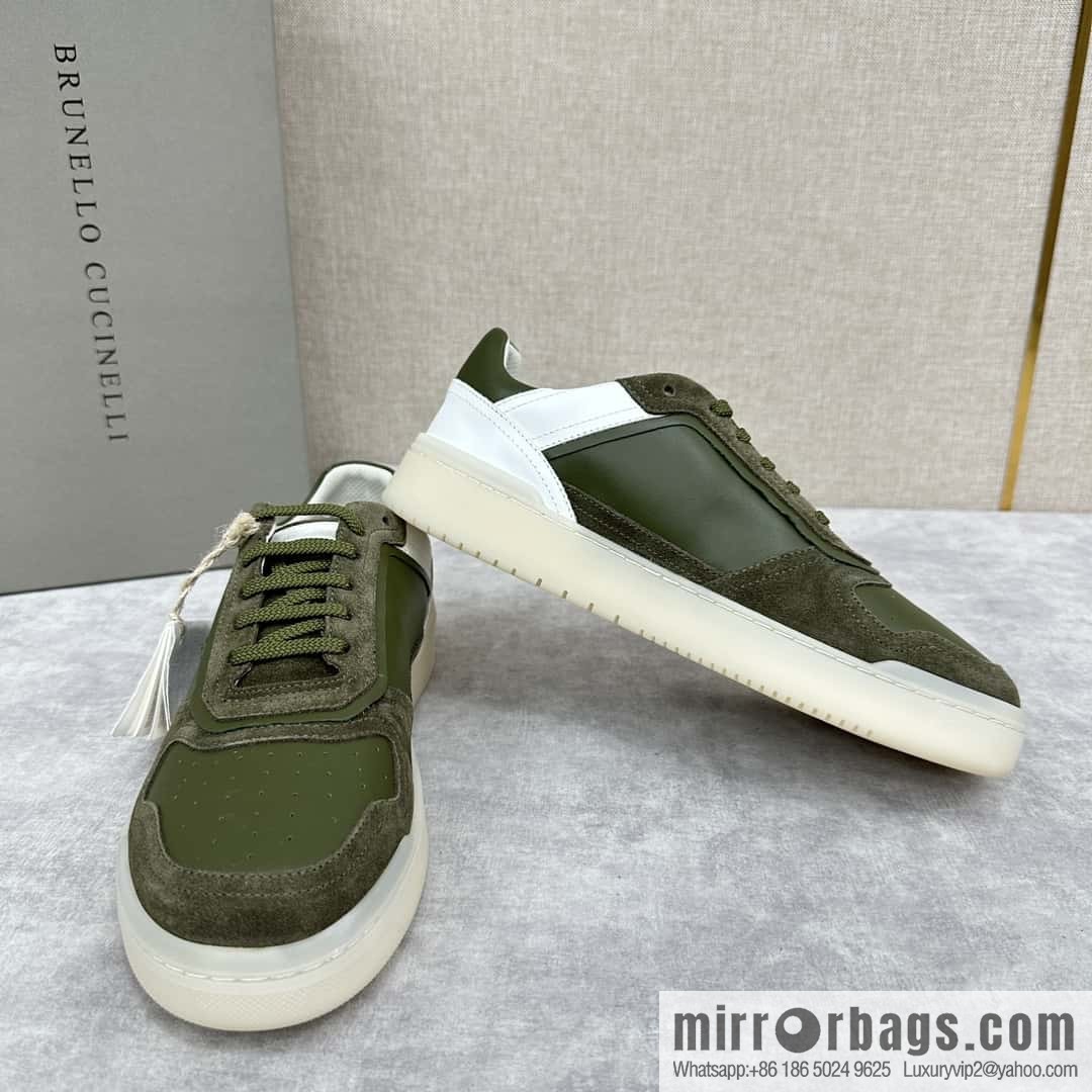 ππBC new products, casual board shoes, the first π Brunel * o Cucinell * splicing contrasting low-top sneakers