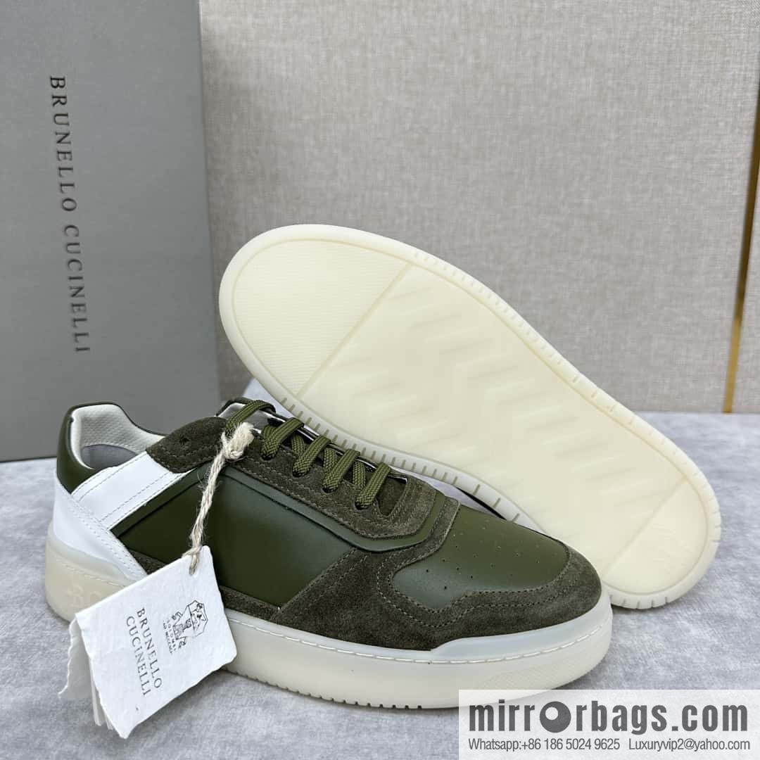 ππBC new products, casual board shoes, the first π Brunel * o Cucinell * splicing contrasting low-top sneakers