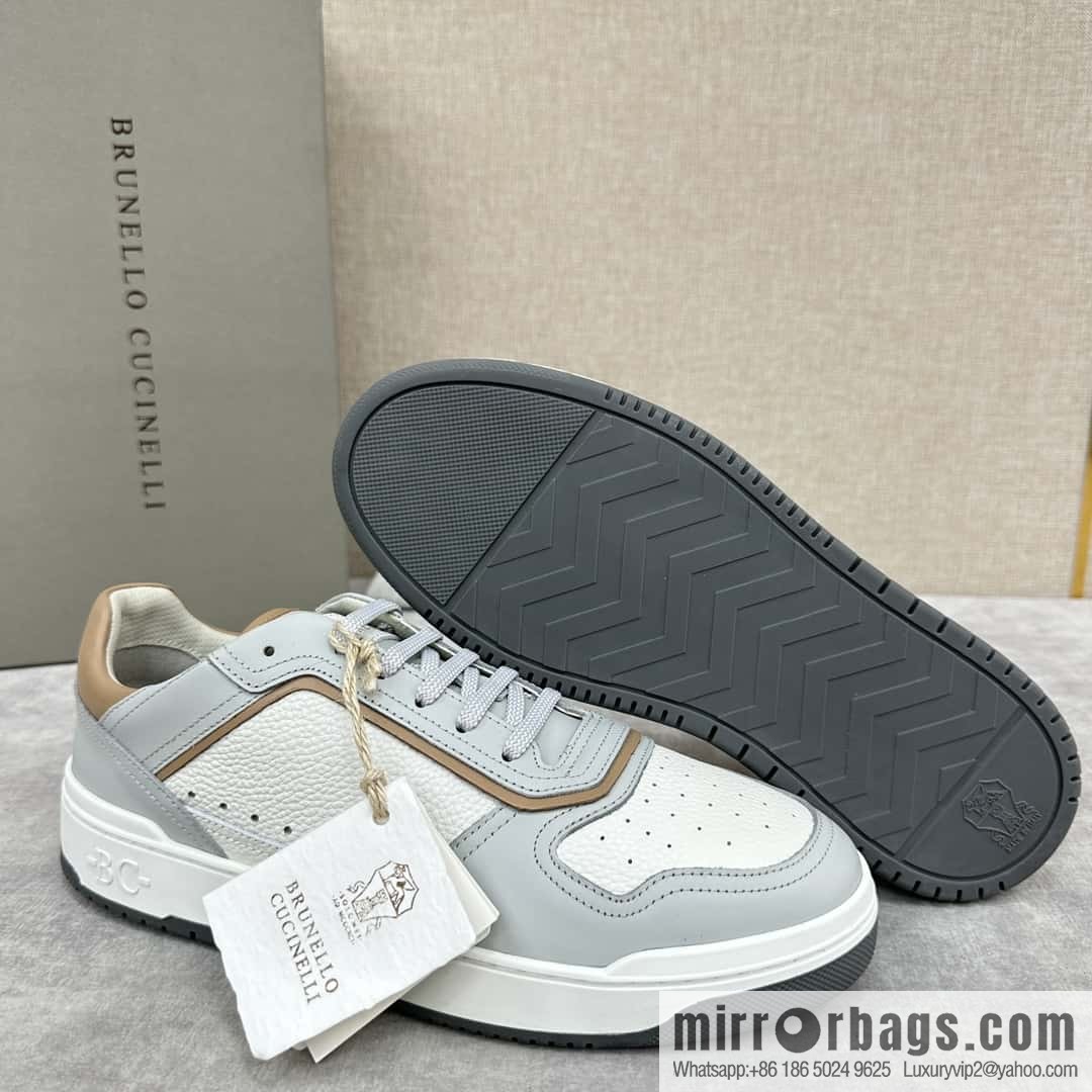 💋💍BC new products, casual board shoes, the first 🆕 Brunel * o Cucinell * splicing contrasting low-top sneakers