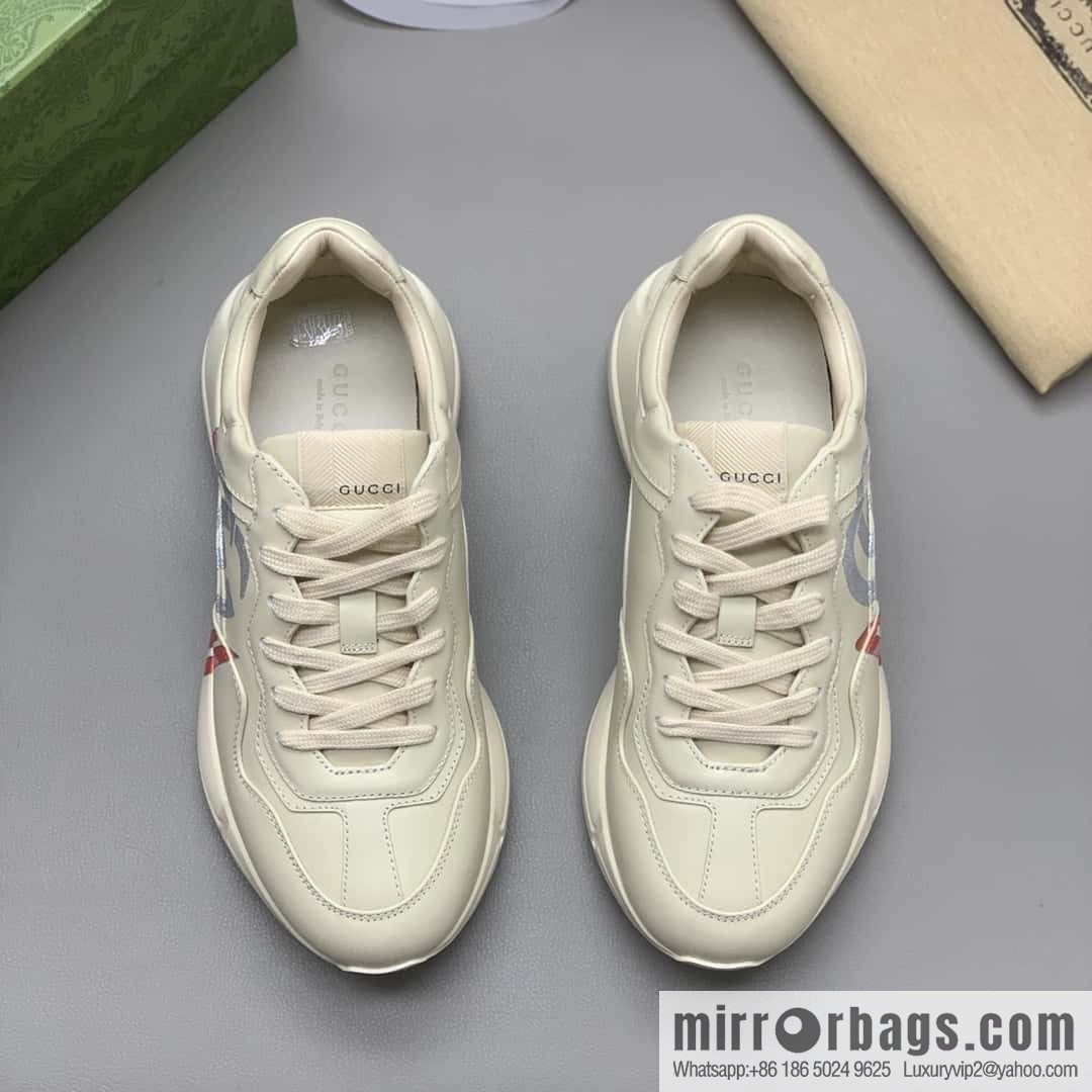 GUCCI 🔥 [G Home High Version] Men's and Women's Retro Sneakers
