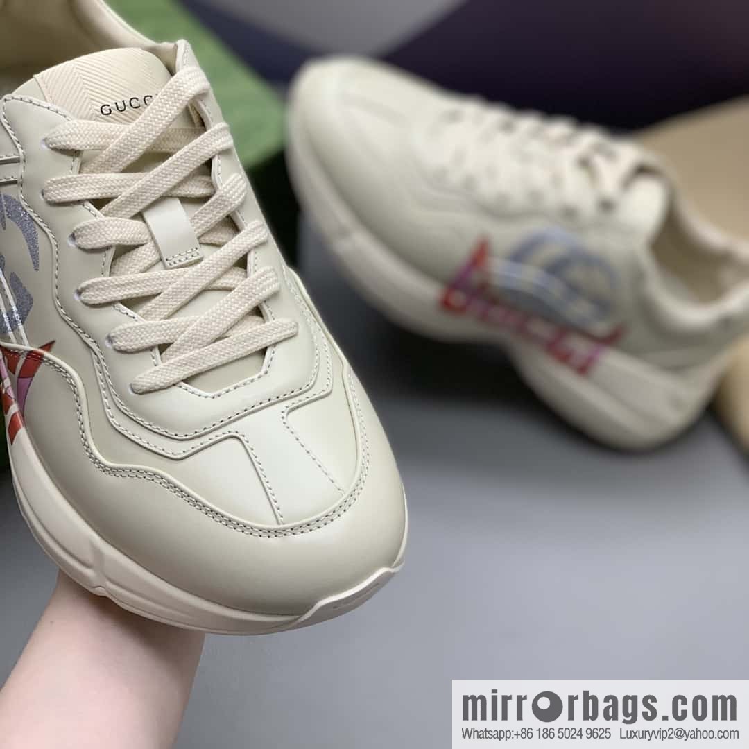 GUCCI 🔥 [G Home High Version] Men's and Women's Retro Sneakers